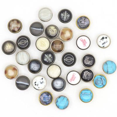 China Direct Selling Viable Custom Fashion Manufacturer High Quality 4 Button Shirts Metal Snap Buttons Metal Fork Snap Buttons for sale