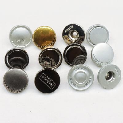 China SustainableOxidation Resistant Metal Does Not Fade Button Maker Custom Button With Logo For Jeans for sale