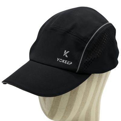 China JOINT JOINT Dry Fit Breathable Sports Running Running Hat With Reflective Stripe for sale