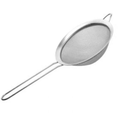 China Sustainable Stainless Hand Held Sieve for sale