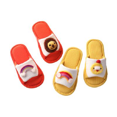 China 2021 Winter Warm Sale Breathable Cheap Cotton Shoes Kids Slippers Antiskid Winter for sale