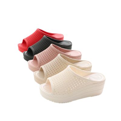 China Fashion Trend Comfortable Material Leicester Square Tip Summer Fashionable Slippers For Ladies for sale