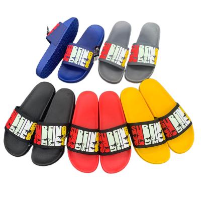 China Fashion Lightweight Durable Wholesale Color Mens Breathable Bathroom Slipper for sale