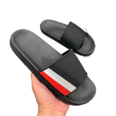 China Gray Black slippers 2021 new original light white comfortable men's low heel slippers for sale