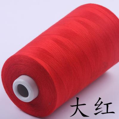 China 3000 Yards Black Color RTS 40s/2 Sewing Thread Perfect for Tents Jeans Leather Products for sale