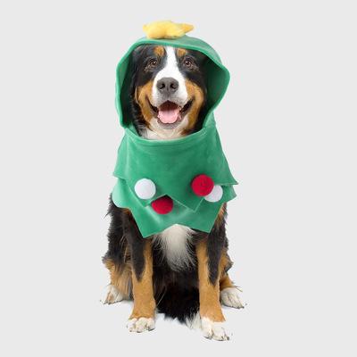 China Amazon Sustainable Sells Hot Plush Pet Christmas Onesie For Dogs And Cats for sale