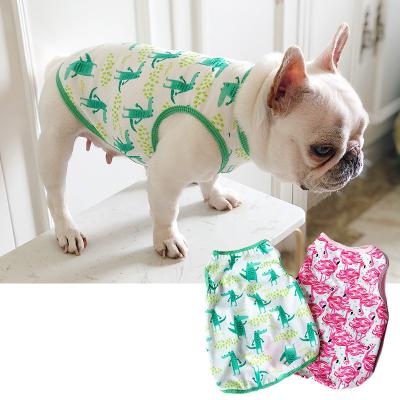 China Sustainable Sale Hot Spring Clothing Sleeveless Pet Clothes And Fall Vest for sale