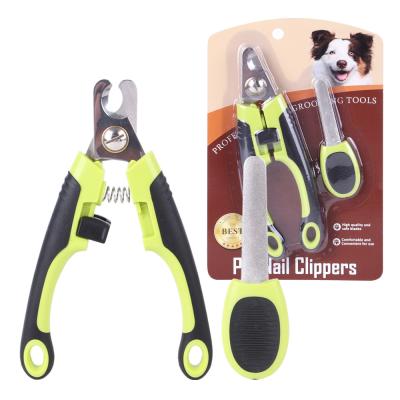 China 2021 New Viable Dog Cat Nail Scissors Pet Nail Folder Novice Pliers Pet Supplies for sale