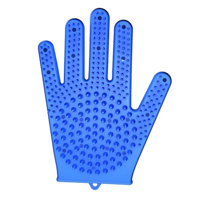 China Viable Wholesale Pet Supplies Sweep Tool Pet Hair Animals Cleaning Dog Cat Pet Grooming Glove for sale