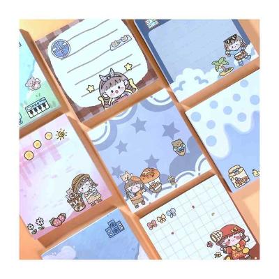 China Stationery Supplies Office Customs Self-adhesive Messages Notepad Self-adhesive Memo Pad for sale