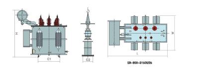 China 35kv Power S9 Hermetically Sealed Oil Immersed Power Transformer for sale