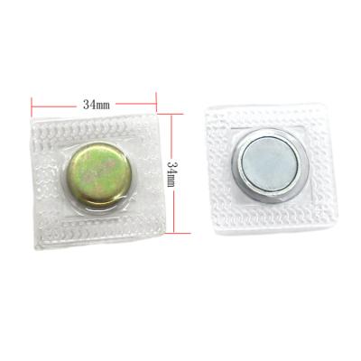 China Industrial Magnet Hidden PVC Sewing Magnetic Snap Buttons for sale