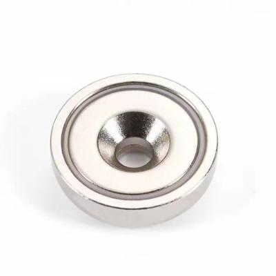 China Environmentally Friendly Salvage Neodymium Fishing Magnet Hook Neodymium Pot Magnets Super Strong for sale