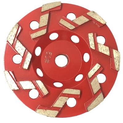 China Ferrous Metals 5inch Diamond Cup Grinding Wheel for Masonry Concrete Granite for sale