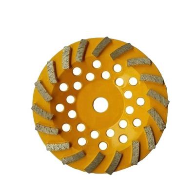 China Concrete Metal Bond Segments Diamond Grinding Cup Wheel For Concrete for sale