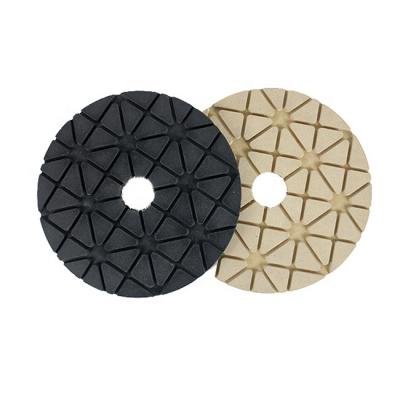 China High Gloss Polishing Good Quality Marble Granite Buff 4 Inch Black White Polishing Pads for sale