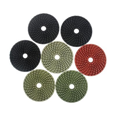 China Stone Tools 100mm Granite Polishing Wet Polishing Pad for sale