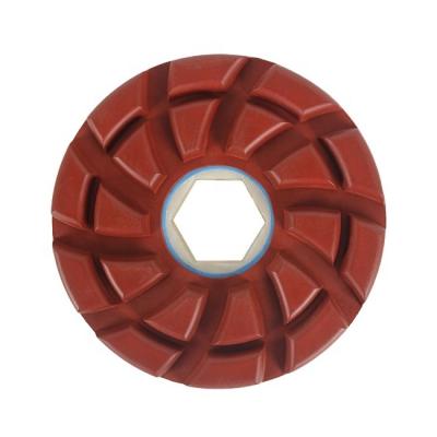 China Quick Polishing Wet Polishing Pads With Snail Lock For Granite for sale