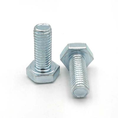 China m6*120mm stainless steel hex head bolts full stainless steel wire 304 316 half thread GB5783 GB5782 DIN933 DIN931 for sale