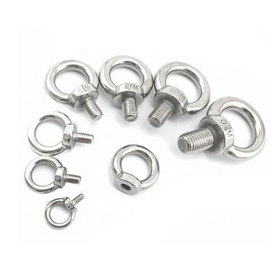 China Stainless Steel Snap Hook Ss316 M20 M10 Grade 8.8 Carbon C15 M12 Din580 Swivel Lifting Eye Bolt for sale