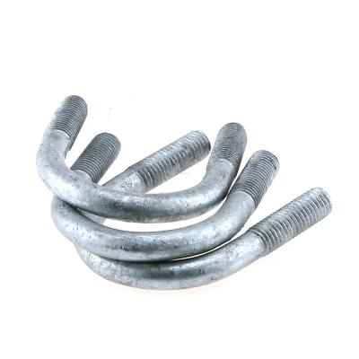 China 40cr M10*100MM Hot Dipped Galvanized Carbon Steel U Bolts DIN3570 DIN3570 High Tensile Grade 4. 8. 8.8 10.9 Black for sale