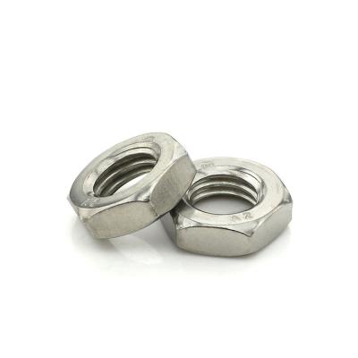 China Heavy Industry Hex Gb /T 6172.1 Thin Hex Nuts Thin Nuts Chamfered Stainless Steel DIN439-2-1987 for sale