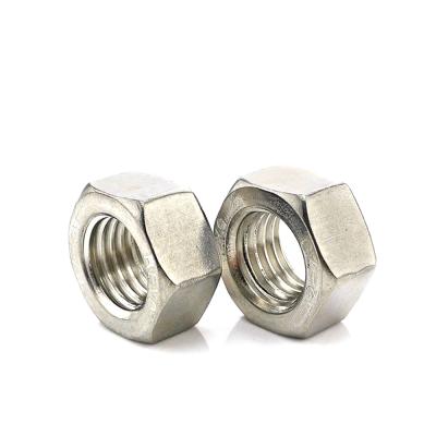 China High Quality DIN 934 Heavy Industry Stainless Steel Hex Nuts for sale