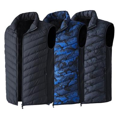 China MOQ Custom Windproof Mens Low Cotton Smart Heating Vest for sale