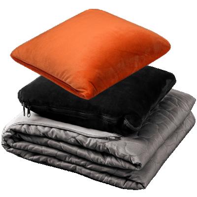 China 2021 Winter Anti-static Heating Heated Pillow Cover /Six-zone Panels USB Soft Heating Heated Pillow for sale