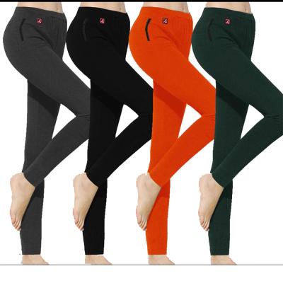 China Women Thermal Winter USB Warm Clothes Heated Underwear Pants for sale