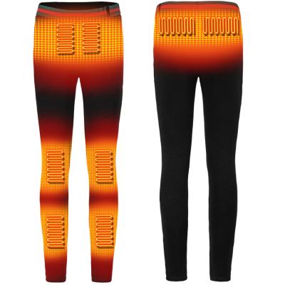 China Factory Professional Custom Women Outdoor Activities Anti-wrinkle Heating USB Heating Pants for sale