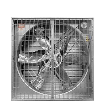 China Hotels 50 Inch 54 Inch 60 Inch Greenhouse Ventilation Exhaust Fan Axial AC Wall Mounted Fan With Siemens Motor for sale