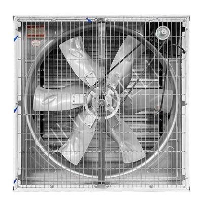 China Hotels 44 inch 5000 cfm metal iron blades 6 industrial chicken house exhaust fan attic solar exhaust fan for sale