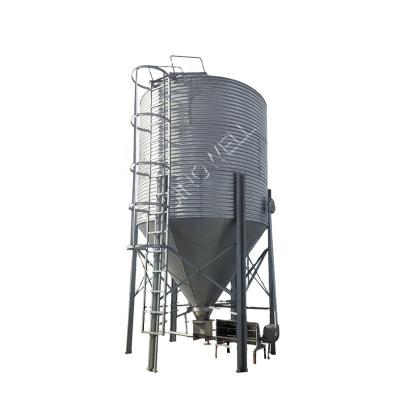 China Hot Sale Poultry Farm Used Feed Storage Silo Bin Bin Tank Feeding Barn Factory Price Hot Galvanized Poultry Farm Chicken Pig Silo Plate Storage Hopper For Silo for sale