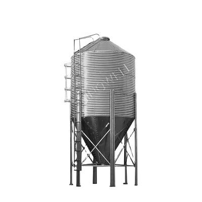 China Hot Selling Poultry Farm Used Feed Storage Farm Used Wheat Corn Silo System PC Hot Galvanized Rustproof Anti-Corrosion Durable Hopper For Silo for sale