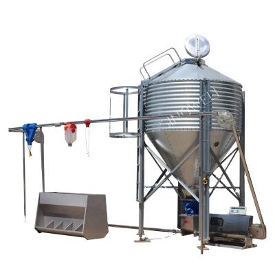 China Poultry farm used feed storage grain steel silo used for sale feed silo pig farm feeding system automatic pig system poultry farm feeding grain silo for sale