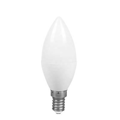 China Simple Modern Energy Saving LED Candle Bulb E14 E27 3W Candle Light High Lumen For Chandelier Candelabra LED Bulb for sale