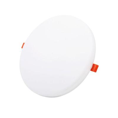 China Free-opening 9W 18W 24W 36W Modern Round Recessed Ceiling Downlight Borderless Office Led Flat Panel Lighting for sale