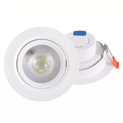 China Modern Professional Supplier Round 5W 7W White Adjustable Indoor Led Ceiling DOB Led Downlight Outdoor Mounted for sale