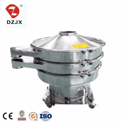 China Bakery Vibrating Screen For Food And Beverage Cassava Flour Sieve Vibrator Screen Liquid for sale