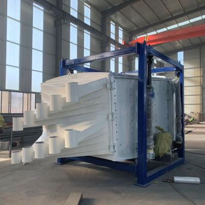 China Large Capacity Ore DZJX Mining Industry Rotary Sieve Square Tumbler Vibrating Screen Machine For Silica Sand And Gravel for sale