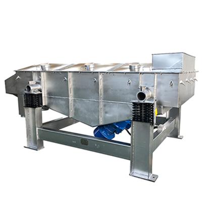 Cina Chemicals Food Processing Pharmaceuticals Precision Square Vibrating Screen Sieve / Industrial Linear Vibrating Sieve Machine Manufacturer in vendita