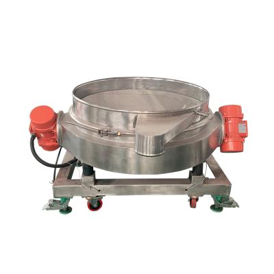 China Chemicals DZPS Series Flow-Through Separator / Automatic Direct Discharge Sieve Machine for sale