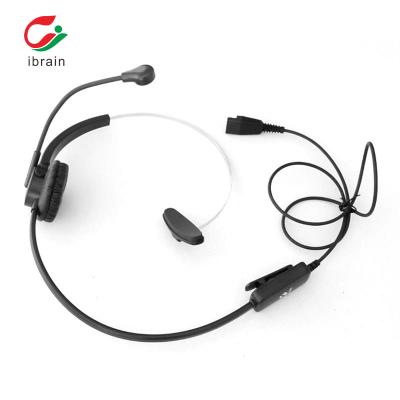 China Radiation Free Electromagnetic Field Blocking Call Center Telephone Operator Earpiece for sale