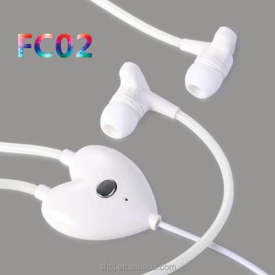 China Cheap Anti Radiation Ibrain FC02 Air Vent Anti Radiation Wired Earphones For Kids With Lovely Shape for sale