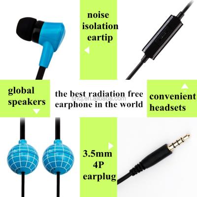 China In-ear factory supply tubetalk tech headphone with mini jack microphone for sale