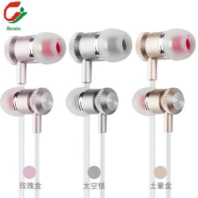 China Less EMF Air Duct Headset FC20 Factory Price Metal Mobile Earphones With Less EMF For Health for sale