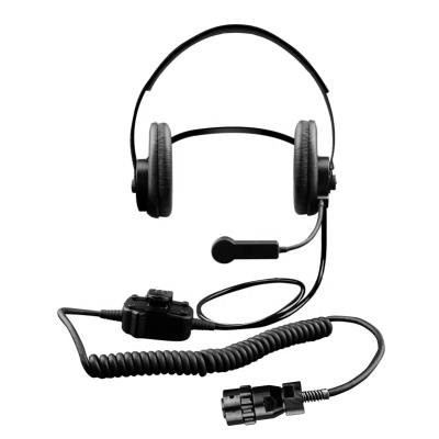 China Headband Military Headphones Anti Radiation Headsets For Switcher And Radio Station for sale