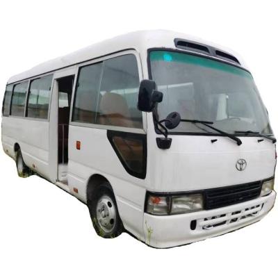 China Best Selling School Bus Used Coaster Bus 30 Seat Used Coaster Diesel Bus White for sale