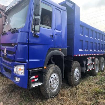 China ho.wo dump truck 12 wheels dump truck used dump truck 375 with good condition fire sale > 8L for sale